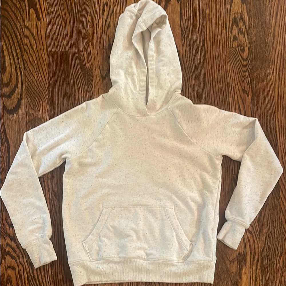 Athleta Kids Cream Hoodie